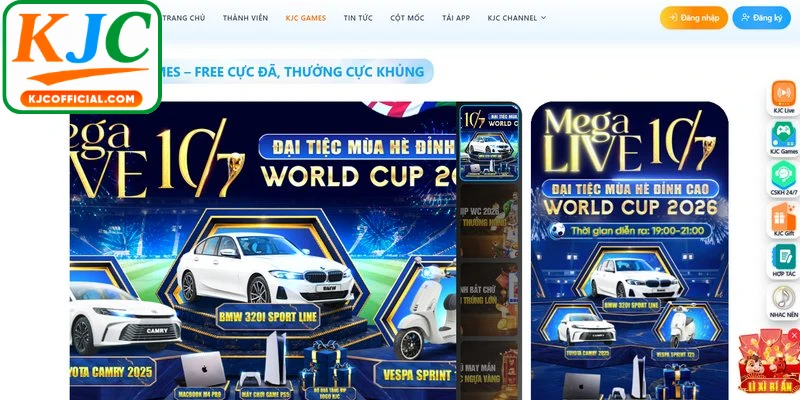 Top những ưu điểm vượt trội giữ chân người chơi tại KJC