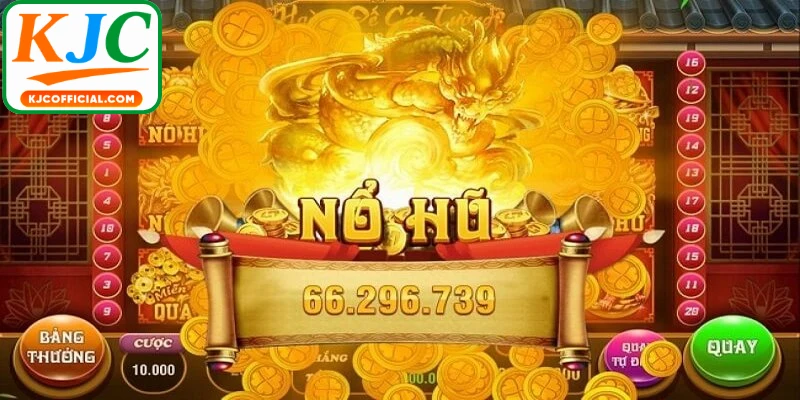 Nổ hũ KJC mang lại trải nghiệm hấp dẫn nhờ hiệu ứng hình ảnh bắt mắt